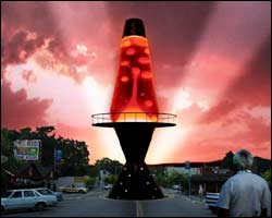 giant lava lamp