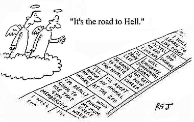 la strada per l'inferno...
